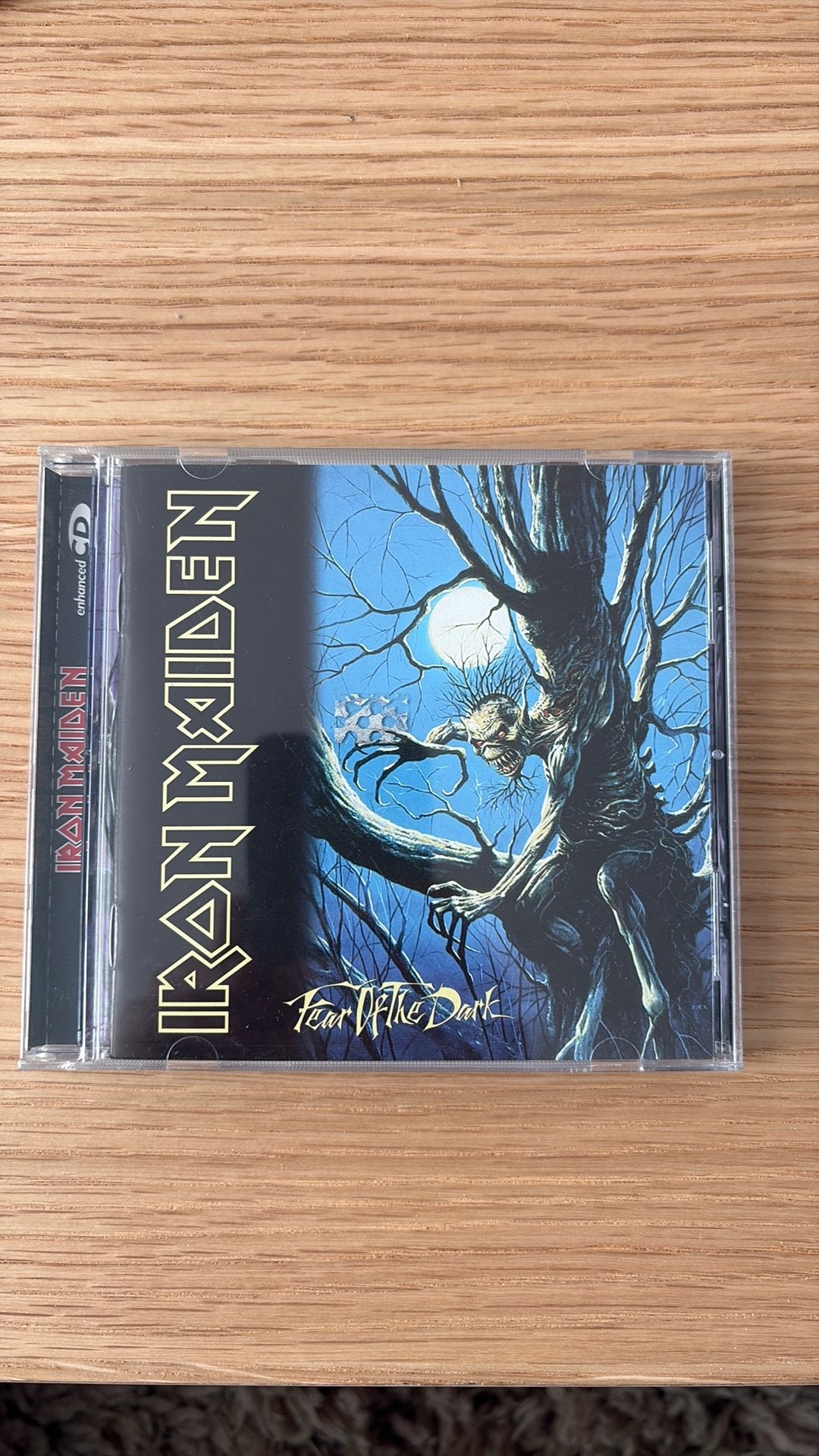 Iron Maiden - fear of the dark cd, Ophalen of Verzenden, Zo goed als nieuw