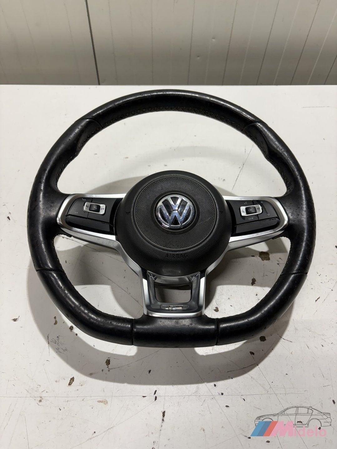 VW POLO 2G R LINE STUUR + AIRBAG 2G0419091 2G0880201AA, Gebruikt, -, Volkswagen, -
