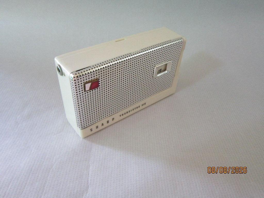 Sharp 6 Transistor Radio  Model TR-182  Japan 1958, Ophalen of Verzenden