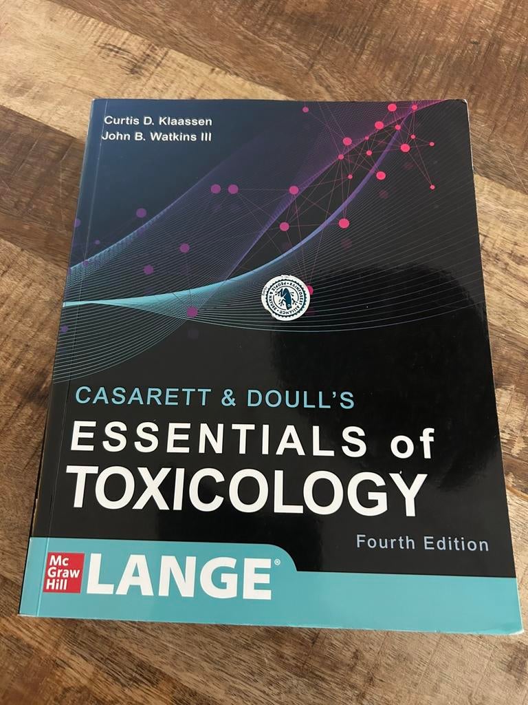 Casarett & Doull’s Essentials of Toxicology, Ophalen of Verzenden, Beta, Zo goed als nieuw, WO