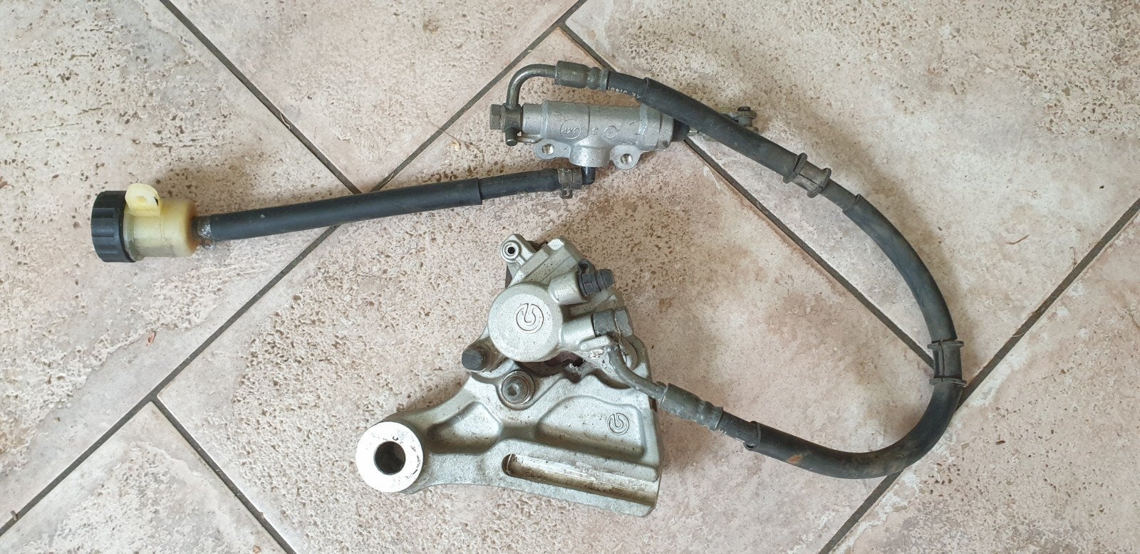 Yamaha xt660 r xt660 xt660r xt 660 remklauw remsysteem, Ophalen of Verzenden