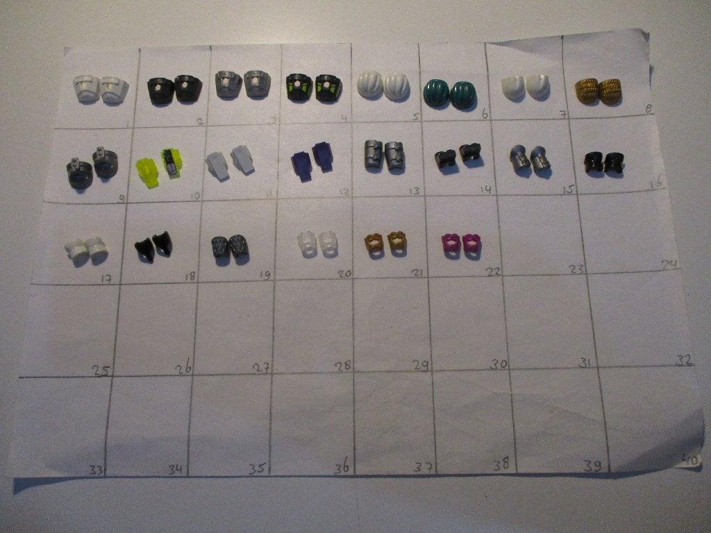playmobil onderdelen schouder/pols bandjes, Ophalen of Verzenden, Zo goed als nieuw