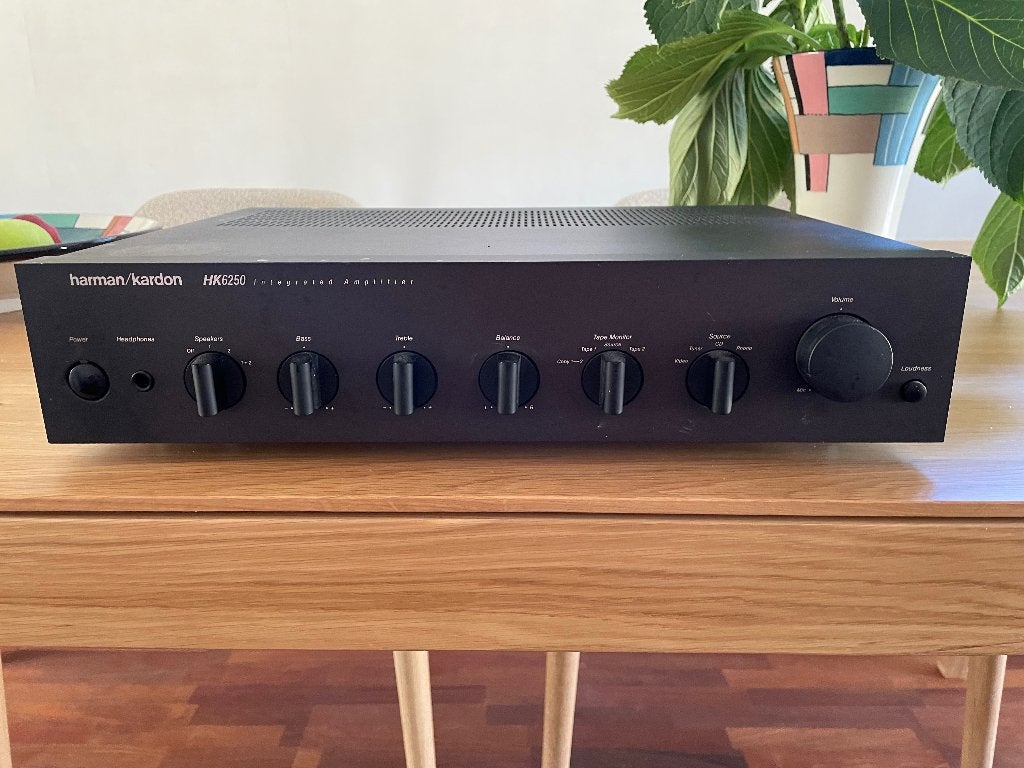 Harman Kardon versterker 6250, Audio, Tv en Foto, Versterkers en Receivers, Ophalen, Gebruikt, Minder dan 60 watt, Overige merken