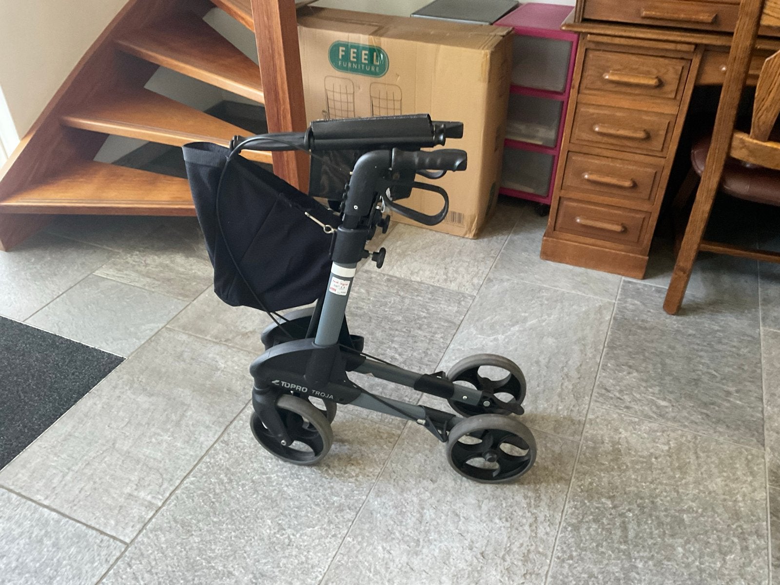 Rollator inklapbaar, Diversen, Rollators, Ophalen of Verzenden, Gebruikt