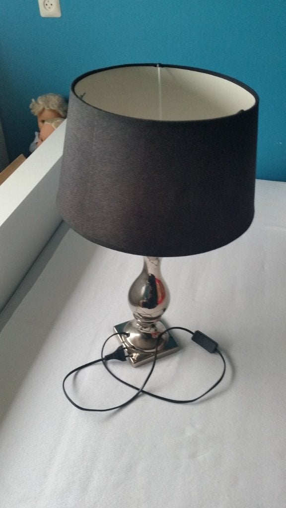 Schemerlamp, Huis en Inrichting, 60 cm, Zo goed als nieuw, Glas, Overige kleuren