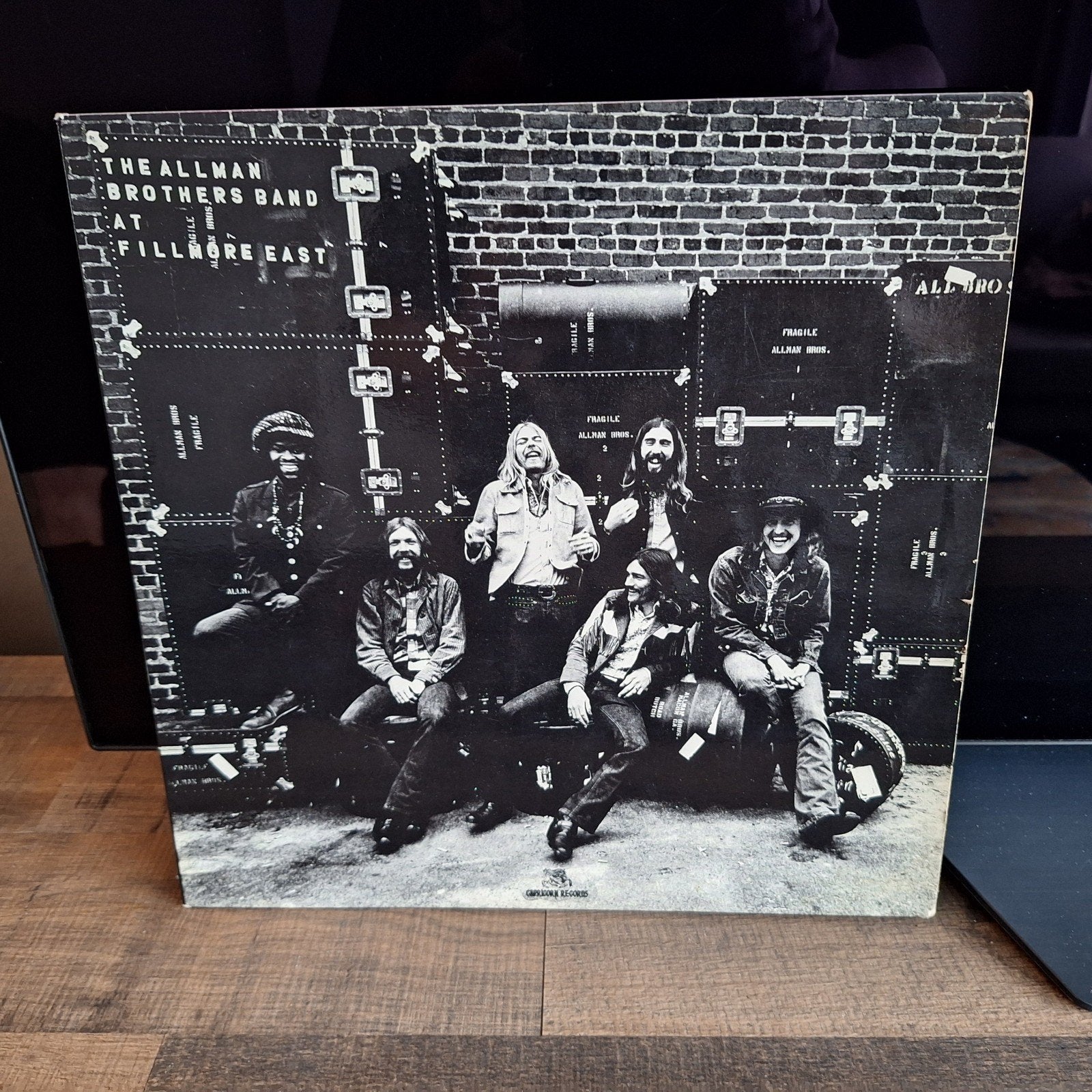the allman brothers band at fillmore east lp, Cd's en Dvd's, Vinyl | Rock, Gebruikt, Blues Rock, Ophalen of Verzenden, Gatefold hoes