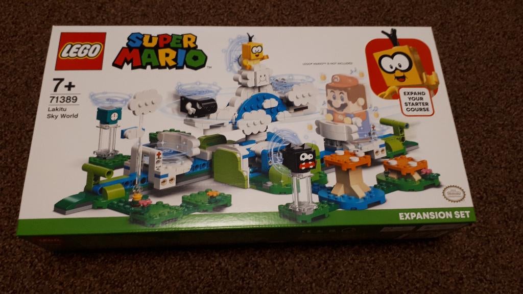 71389 Super mario Lakitu's wolkenwereld MISB, Overige thema's, Lego, Nieuw, Ophalen of Verzenden