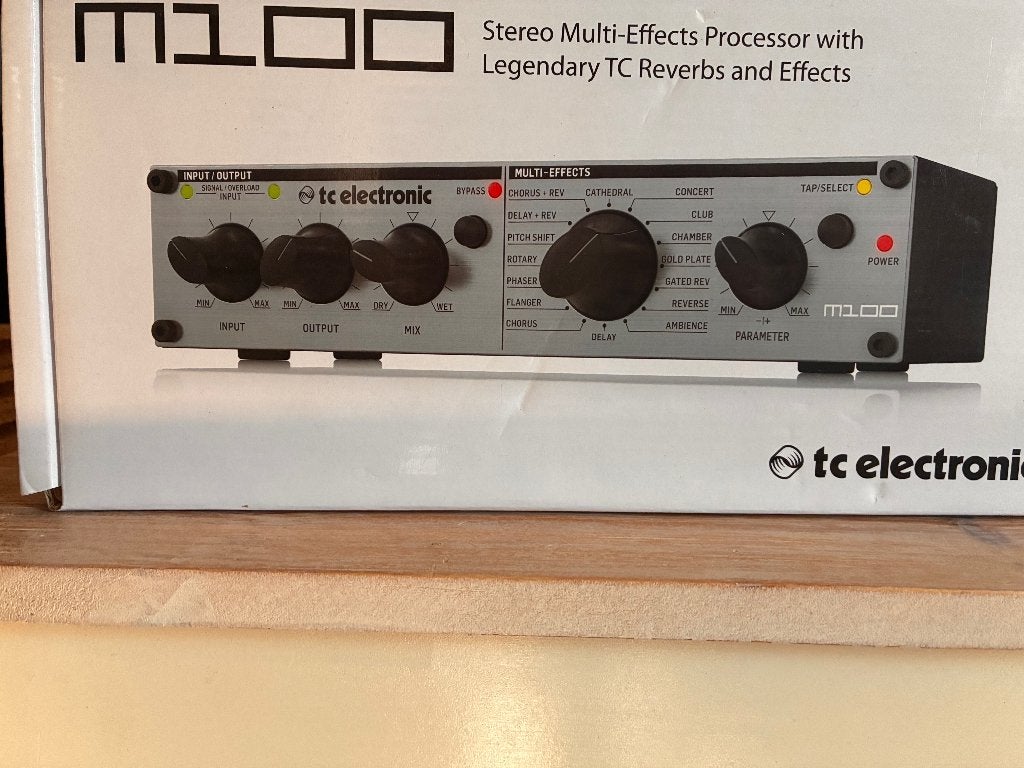 TC Electronic M100 Stereo Multi effect processor, Muziek en Instrumenten, Ophalen of Verzenden, Nieuw, Multi-effect
