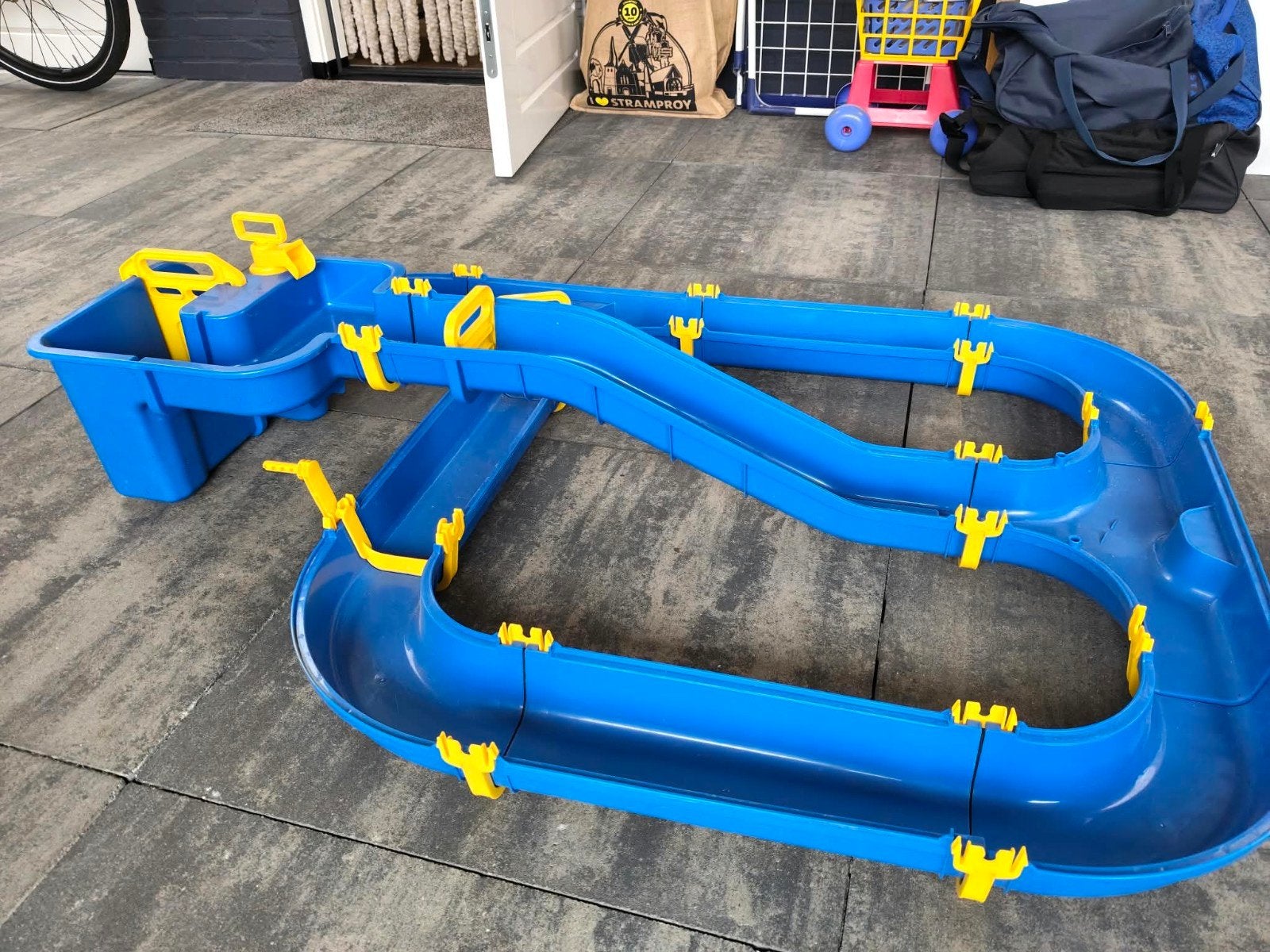 BIG Waterplay Niagara Waterbaan met Accessoires, Ophalen, Zo goed als nieuw