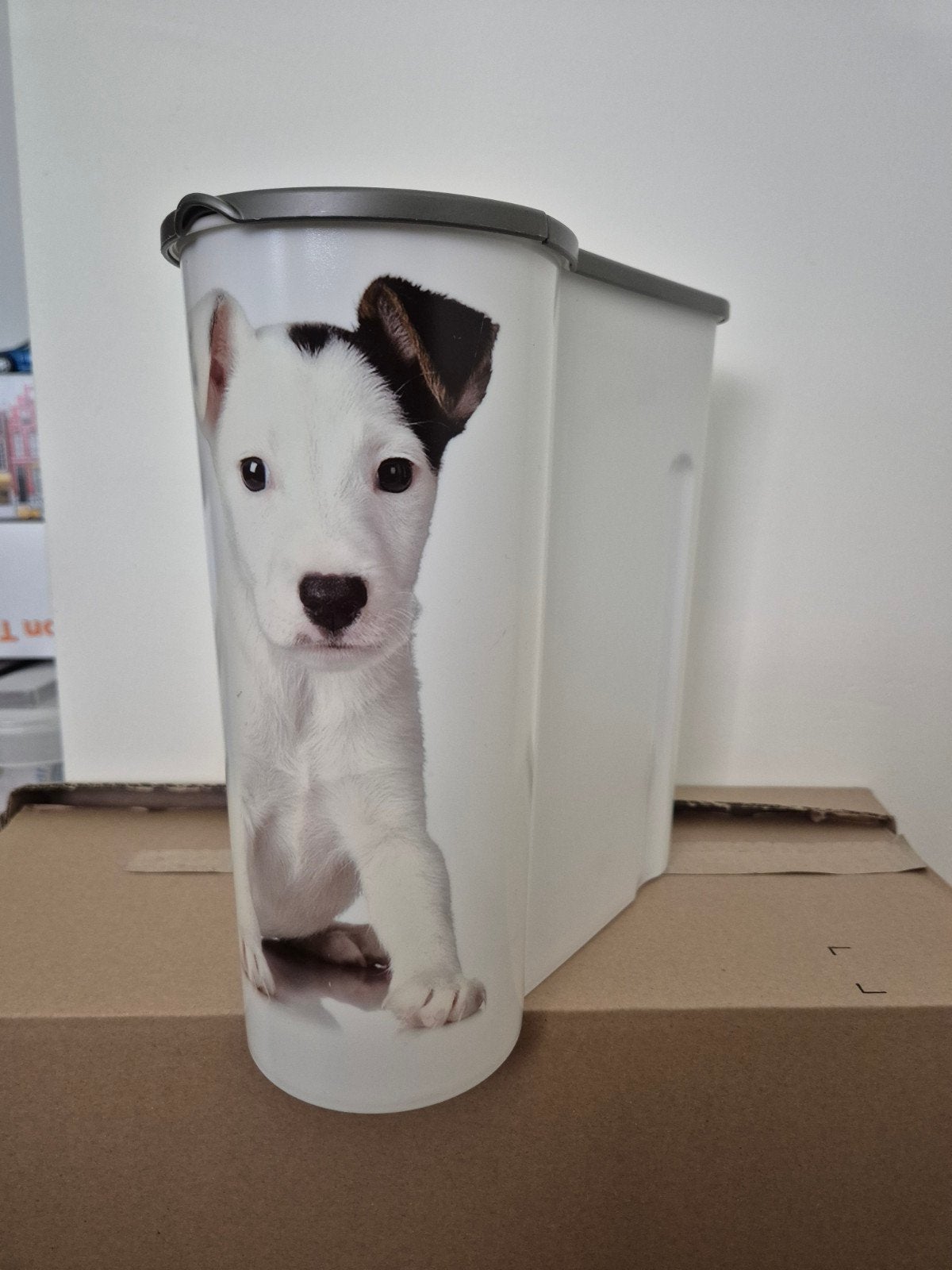 Voedselcontainer 4L met Jack Russel hondenvoer, Dieren en Toebehoren, Dierenvoeding, Ophalen of Verzenden, Hond