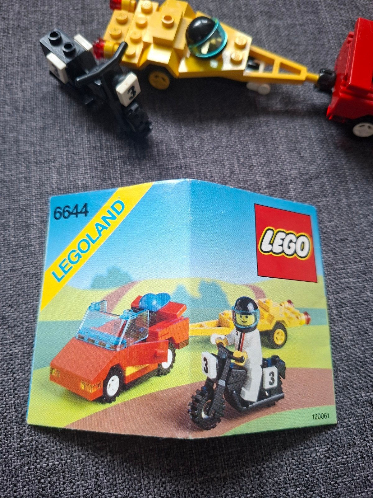 Lego Legoland 6644 Road Rebel, Kinderen en Baby's, Gebruikt, Lego, Ophalen of Verzenden, Complete set