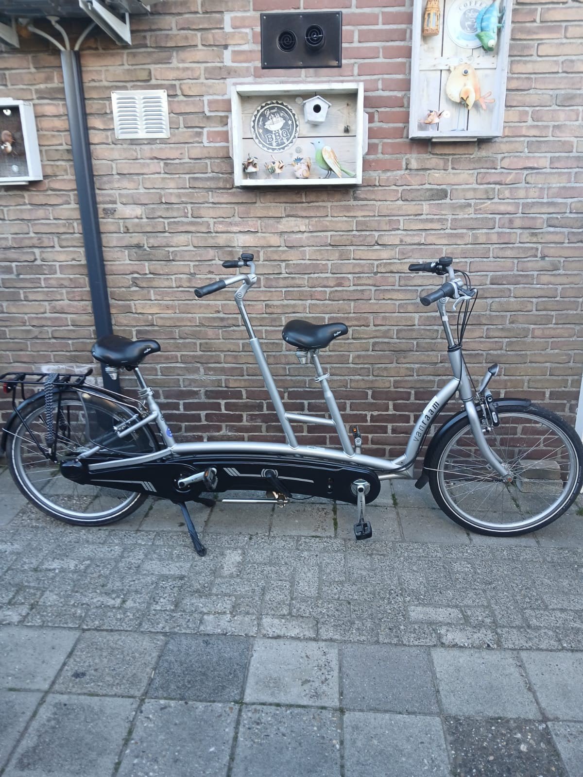Van Raam Twinny Tandem [54/45cm] zgan., Ophalen, 10 tot 15 versnellingen, Van Raam Tandem, Zo goed als nieuw