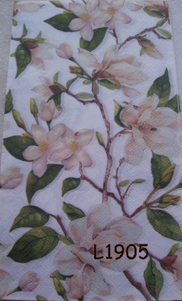 Servetten decoupage/bullet journal - magnolia L1905 35ct, Verzenden, Nieuw