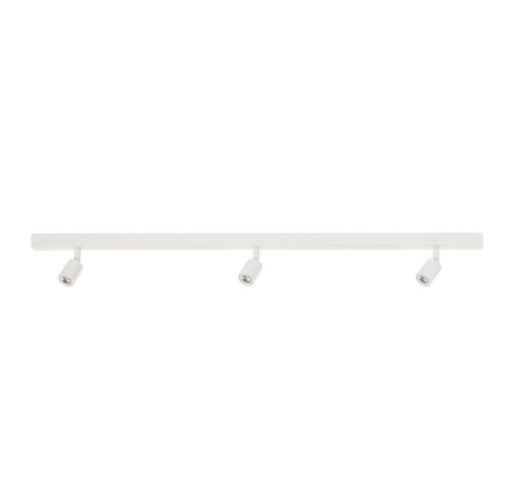 Nieuwe IKEA BÄVE plafond-/spotlamp – wit, Ophalen, 50 tot 100 cm, Zo goed als nieuw, Minder dan 100 cm