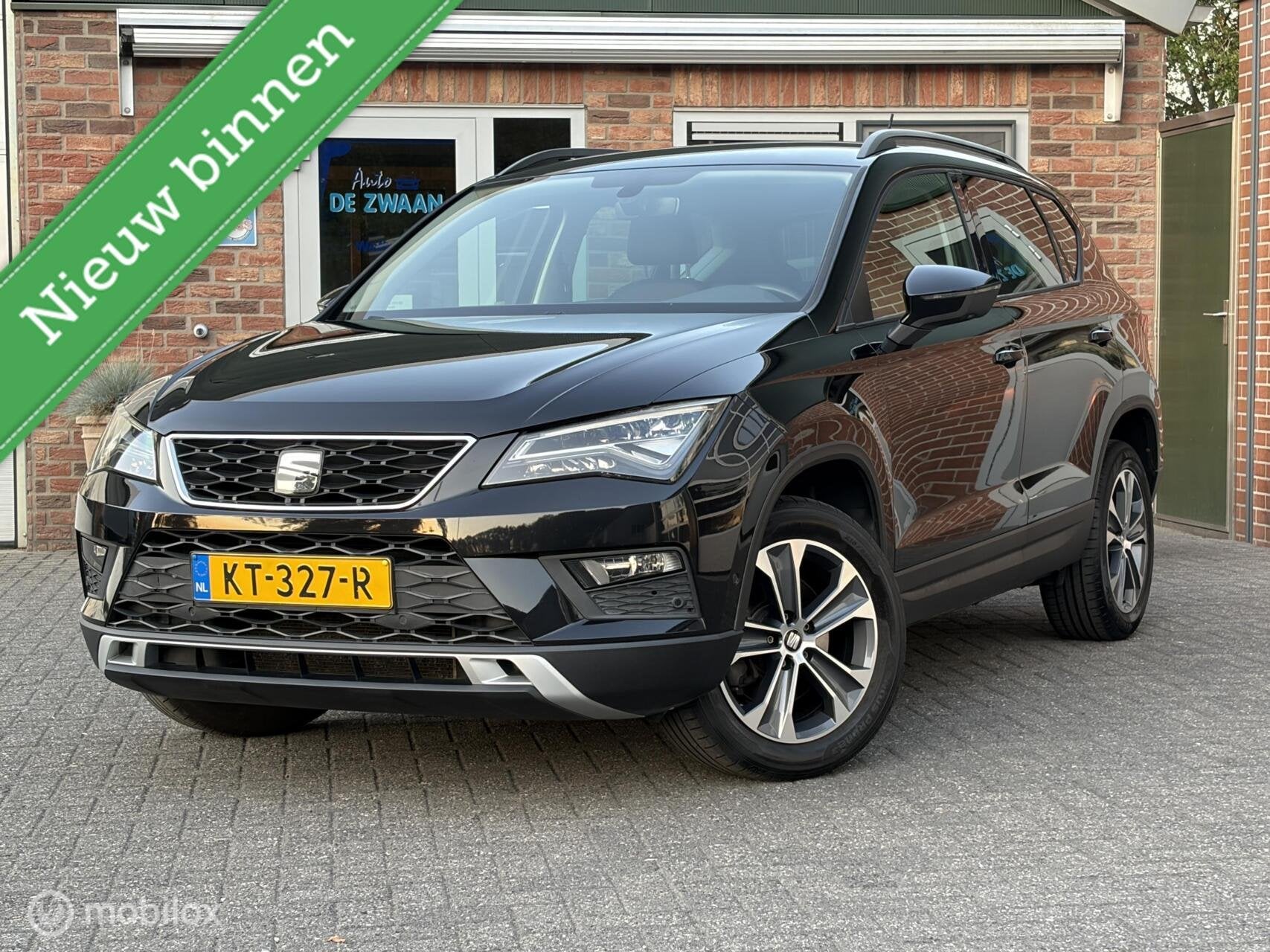 Seat Ateca 1.4 EcoTSI Xcellence|Afneembare Trekhaak|Camera|C, Auto's, Seat, Gebruikt, 4 cilinders, Ateca, Zwart
