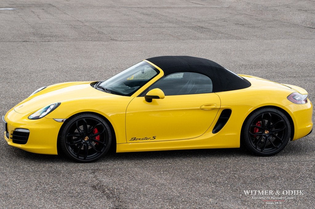 Porsche Boxster S 3.4 Manual NL-auto (bj 2013), Achterwielaandrijving, Start-stop-systeem, Cabriolet, Bedrijf