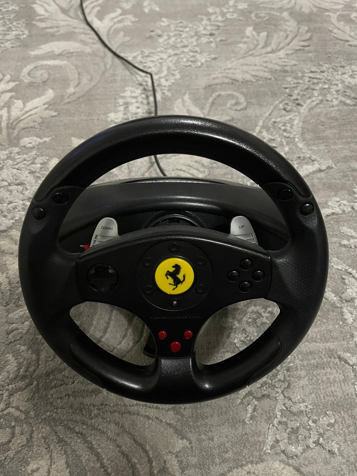 Thrustmaster Ferrari GT 3-in-1 Racing Wheel V.2, Ophalen, Gebruikt, Stuur of Pedalen, PlayStation 3