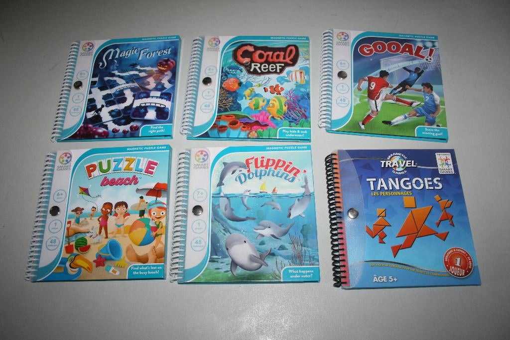 Smart Games - Magnetische reisspellen - 6 euro per stuk, Ophalen of Verzenden, Zo goed als nieuw