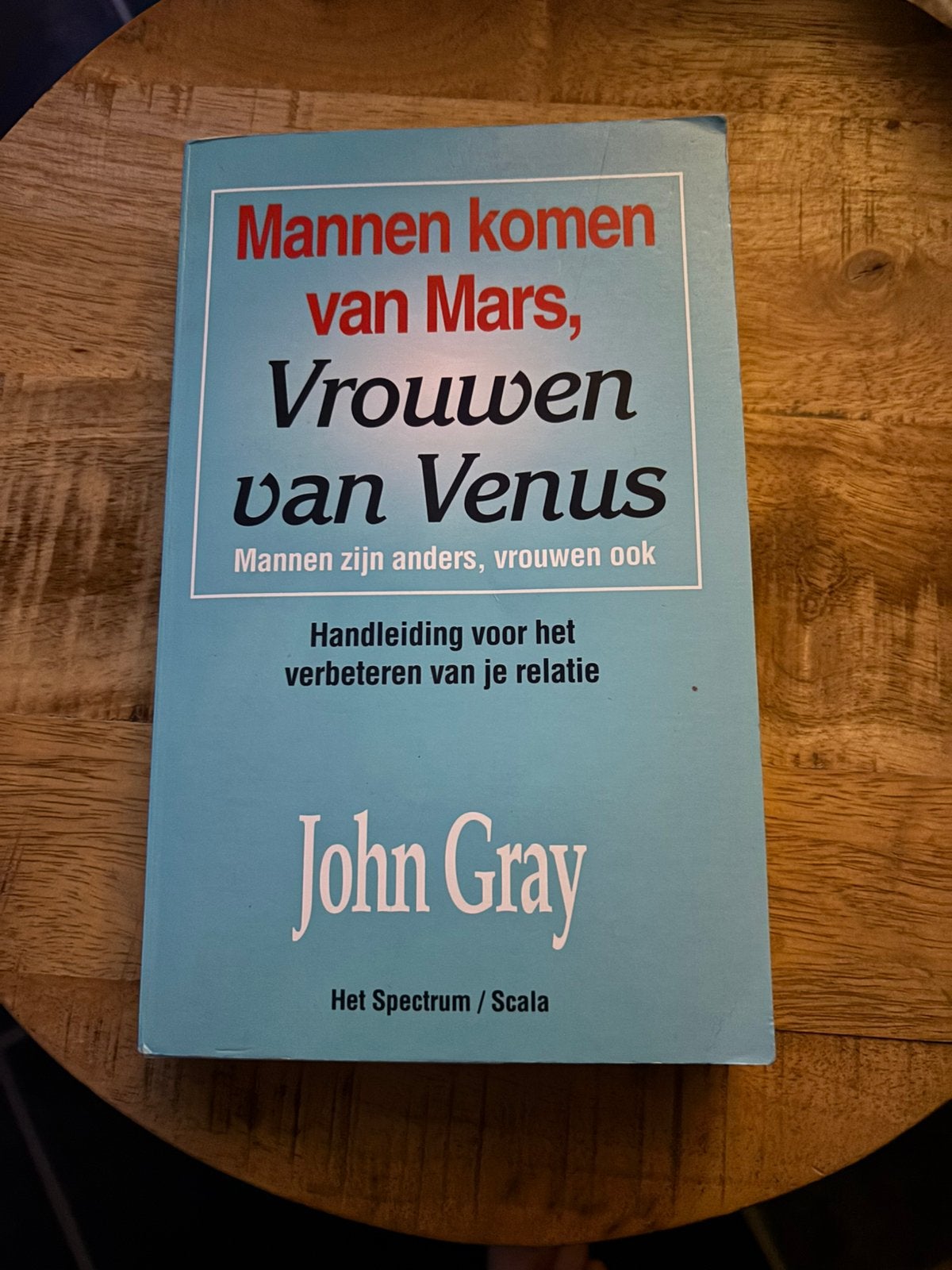 John Gray - Mannen komen van Mars, vrouwen van Venus, Boeken, Ophalen of Verzenden, Gelezen, Ontwikkelingspsychologie, John Gray