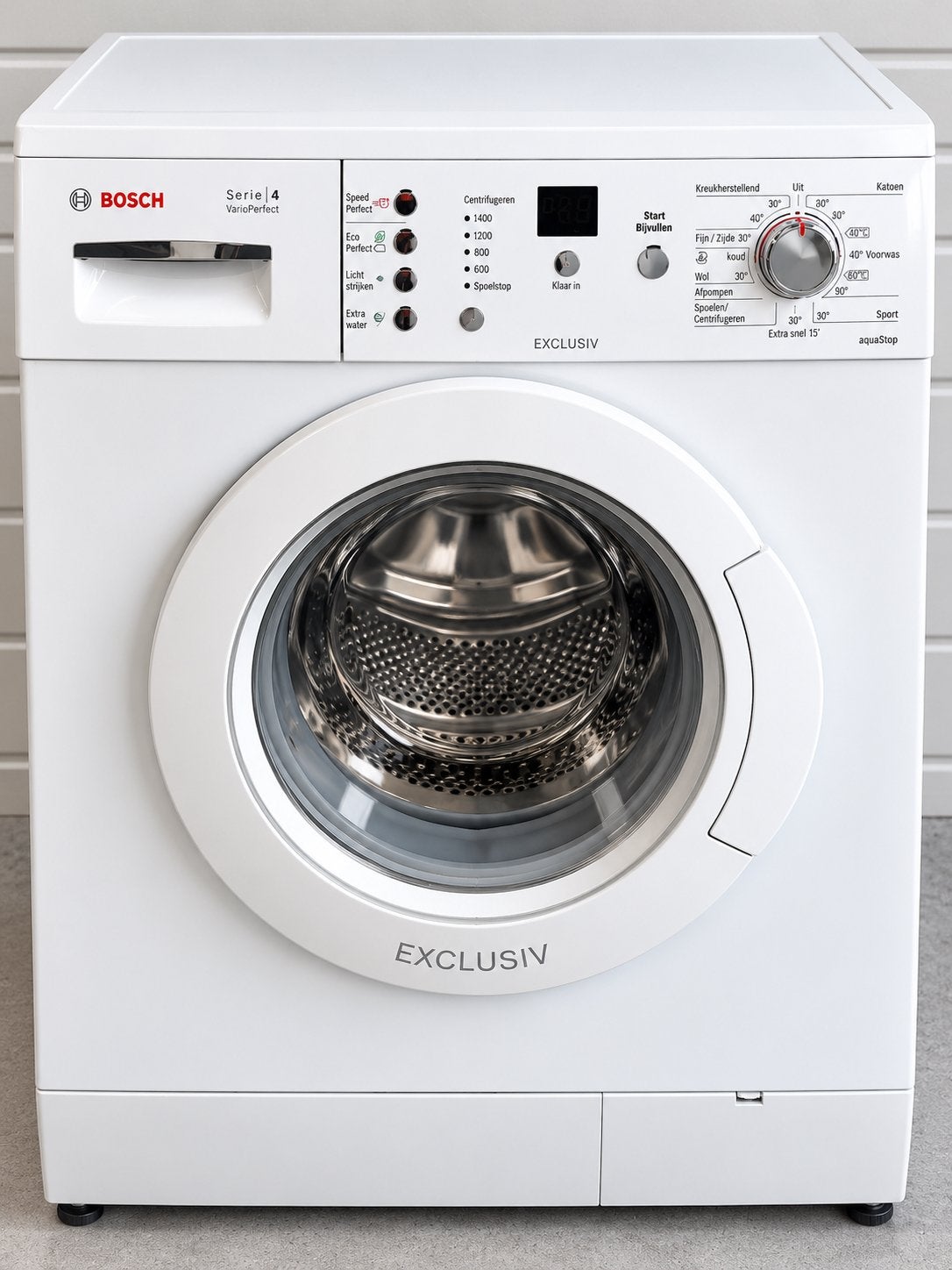 Bosch Serie 4 Exclusiv | 1400 Toeren | Refurbished, Witgoed en Apparatuur, Ophalen of Verzenden, Zo goed als nieuw, 85 tot 90 cm