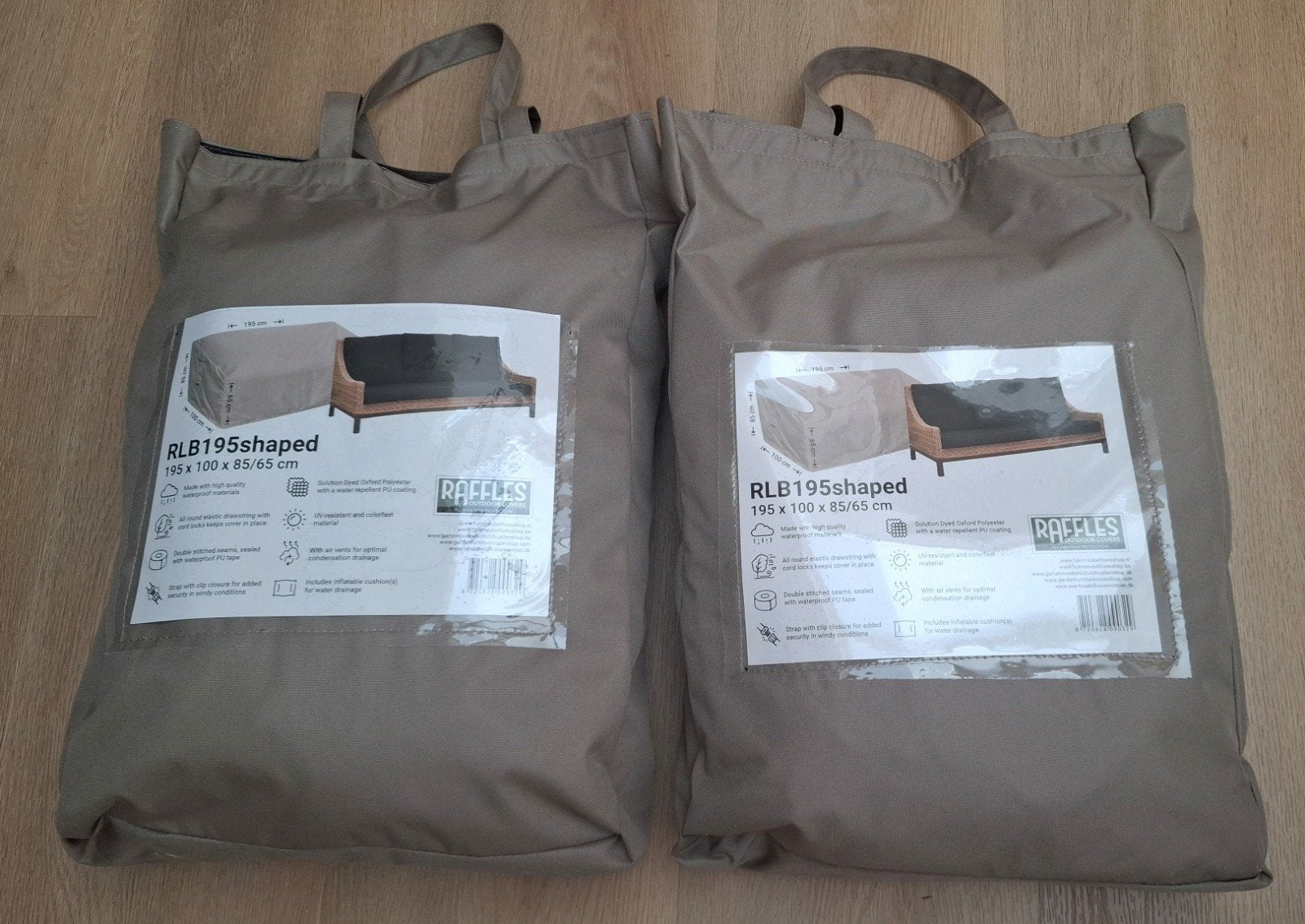 2x Raffles RLB195 hoes voor tuinset (195 x 100 x 85/65), Ophalen, Nieuw