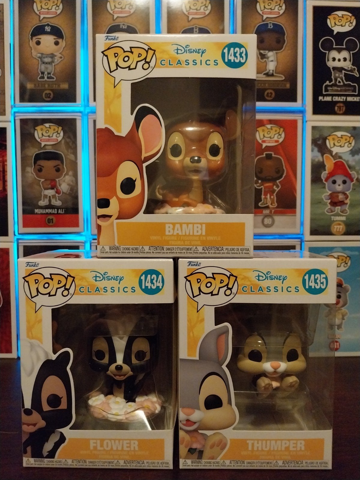 Funko Pop Disney Bambi Set: Bambi, Flower & Thumper, Ophalen of Verzenden, Nieuw