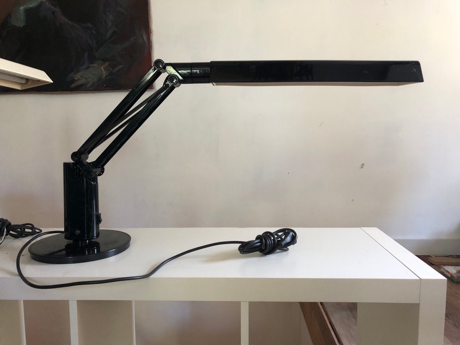 Architectenlamp / Lucifer (zwart), Ophalen, Gebruikt, G13 (TL), Zwart
