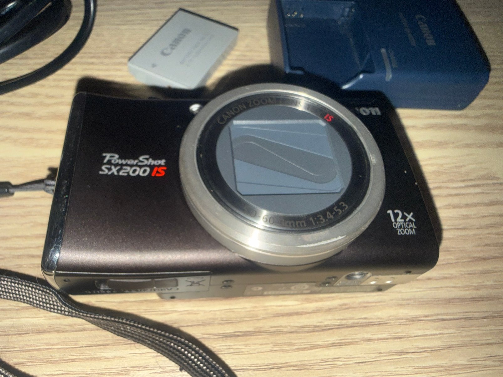 Canon powershot sx200 IS, Gebruikt, Canon, Ophalen of Verzenden, Geheugenkaart