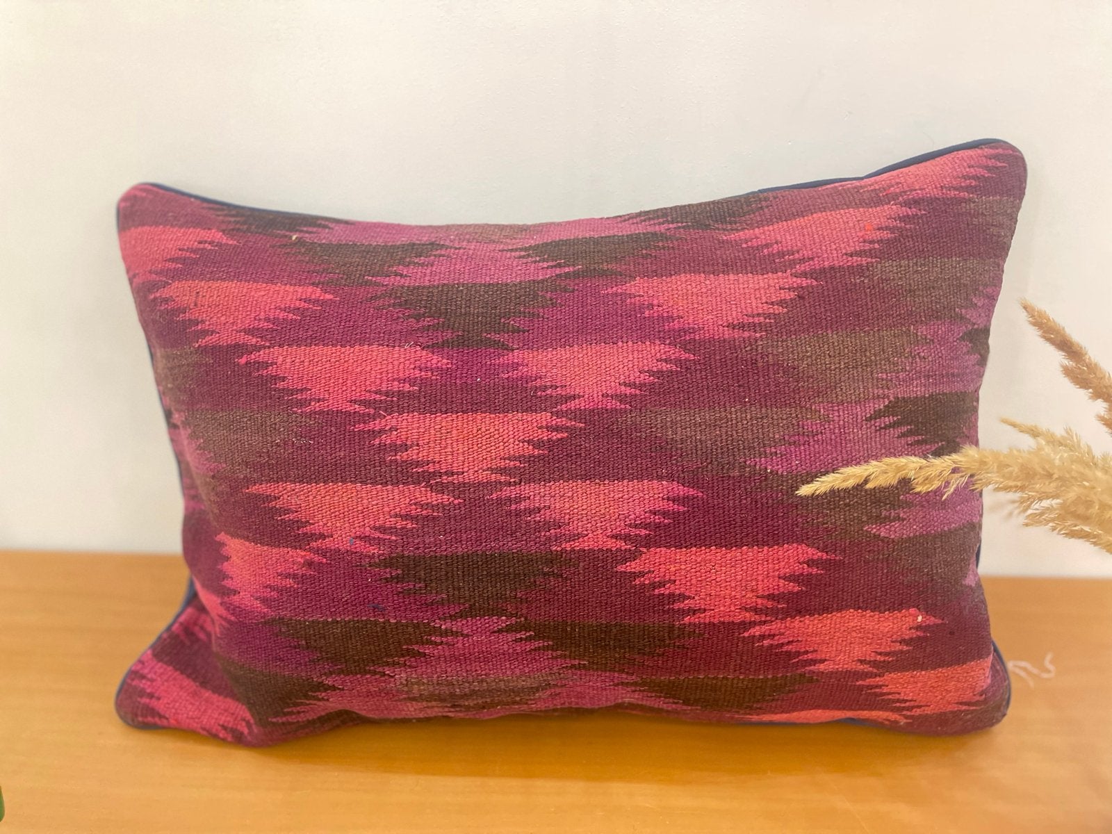 Kilim kussenhoes modern kelim 60x40 cm met vulling, Meerkleurig, Nieuw, Ophalen of Verzenden, Sadikaberdy@gmail.com