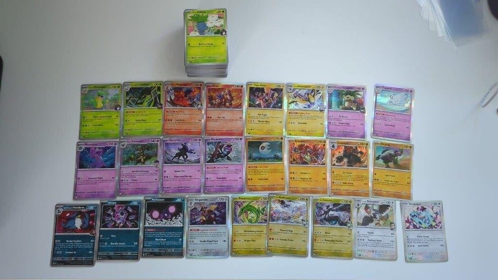 Pokémon: complete set Ascended Heroes common + holo's, Ophalen of Verzenden, Zo goed als nieuw, Meerdere kaarten, Foil