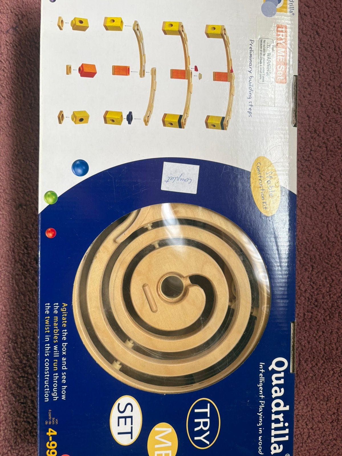 Quadrilla Try Me Set, Ophalen, Zo goed als nieuw