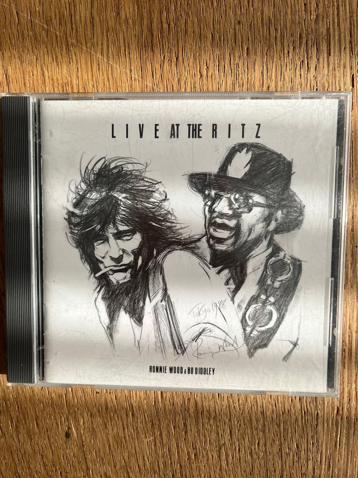 Ronnie Wood & Bo Didley, live at the Ritz, Ophalen of Verzenden, Zo goed als nieuw, Poprock