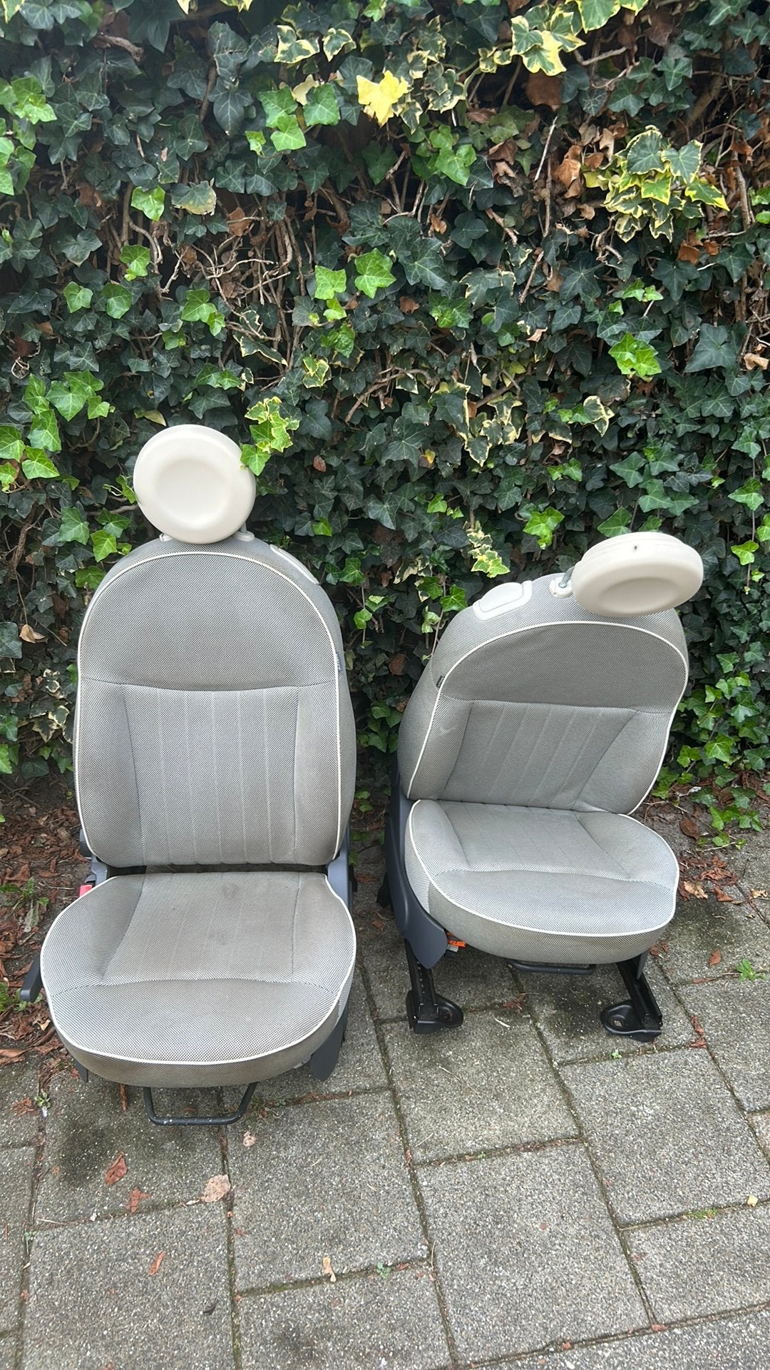 Fiat 500 stoelen  achterbank, Ophalen of Verzenden, Fiat