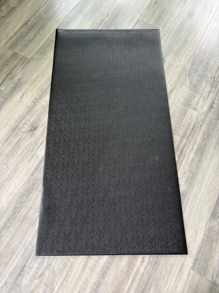 Dikke fitness mat 2cm – dempend en professioneel, Ophalen, Zo goed als nieuw, Benen, Fitnessmat