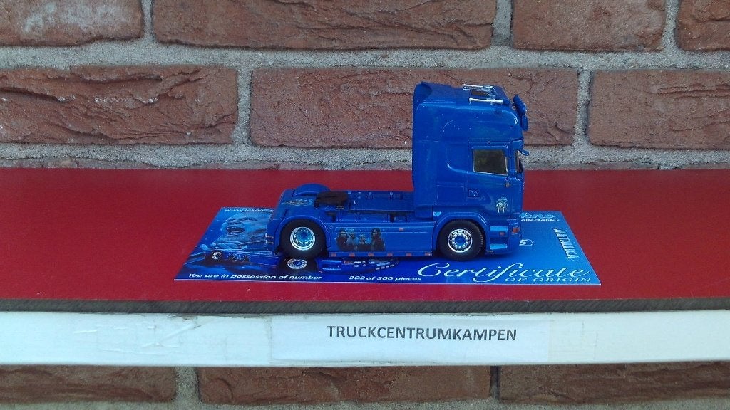 Tekno  Scania  R - Serie  Topline  van  Contlift., Ophalen of Verzenden, Nieuw, Bus of Vrachtwagen, Tekno