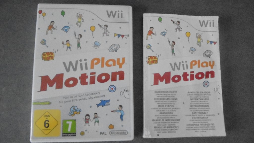 Wii: Play Motion, Ophalen, Gebruikt, 1 speler, Sport