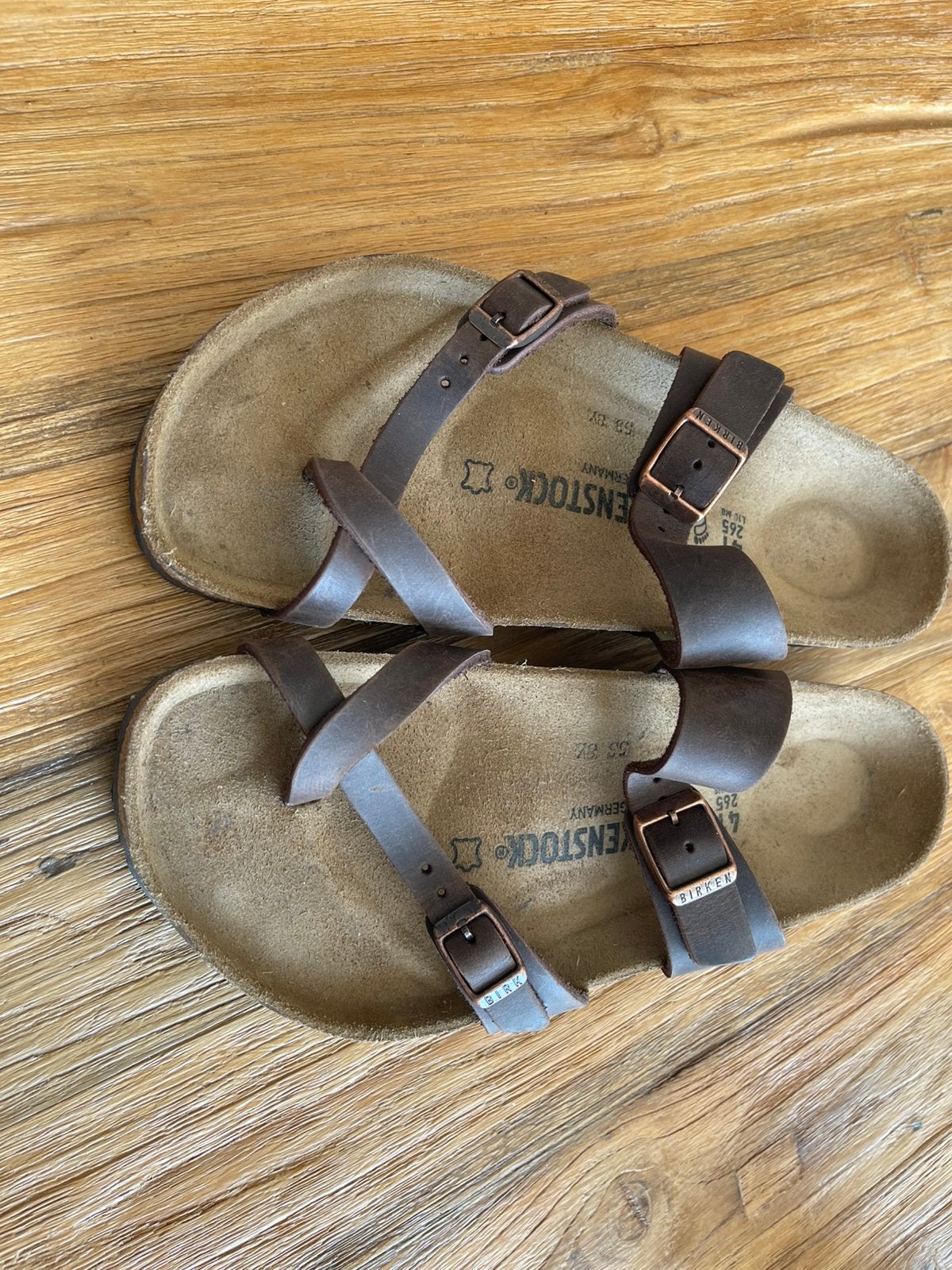 Birkenstock Mayari 41 bruin, Kleding | Dames, Schoenen, Slippers, Bruin, Verzenden, Nieuw