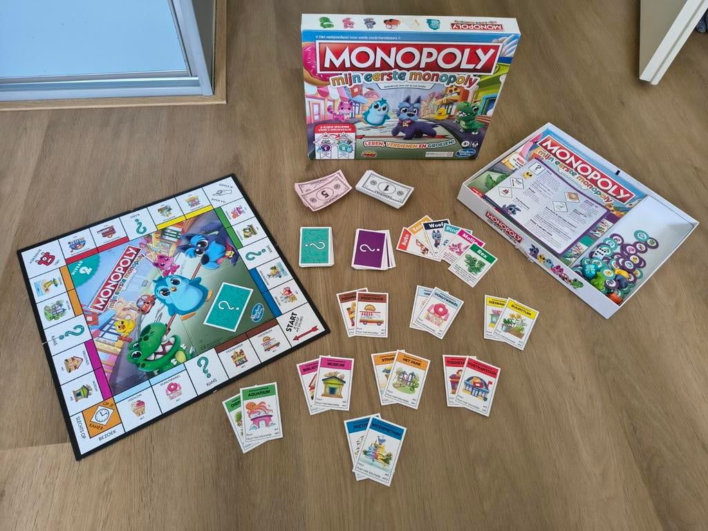Mijn eerste monopoly, Ophalen, Zo goed als nieuw
