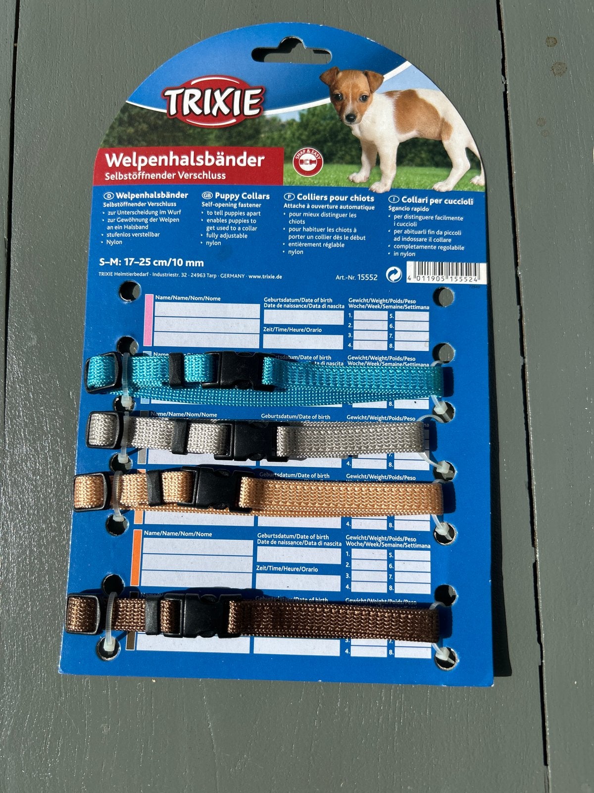 6 puppy halsbandjes en zuigfles 120 ml met 3 spenen, Ophalen of Verzenden, Nieuw