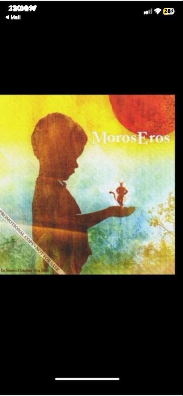 Moros Eros – I Saw The Devil Last Night And Now The Sun, Cd's en Dvd's, Gebruikt, Ophalen of Verzenden, Promo, Poprock