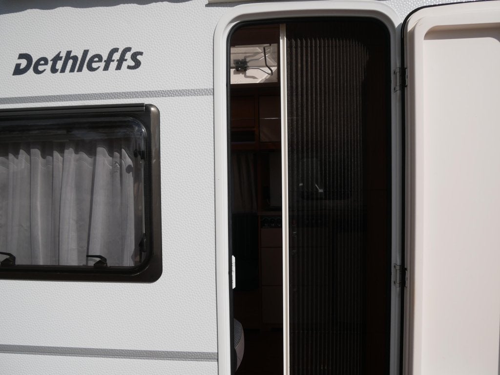 Dethleffs Camper 450 FL Mover, luifel, fietsrek, Bedrijf, Treinzit, Dethleffs, Vast bed