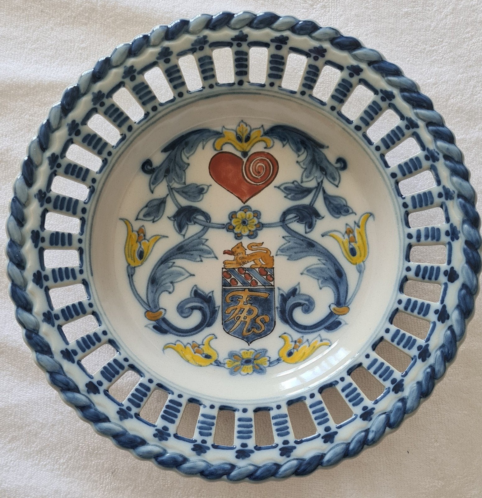 Bord Tichelaar Makkum, Ophalen of Verzenden