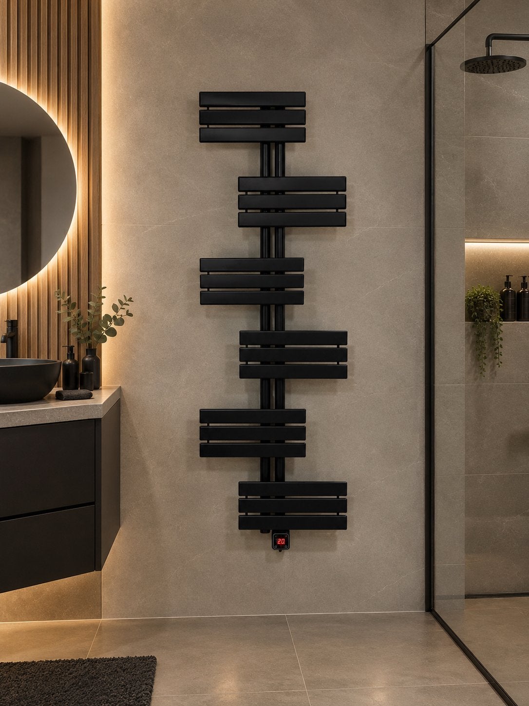 Elektrische badkamer radiatoren, 500 tot 800 watt, Info@d-radiatoren.nl, Radiator, Minder dan 60 cm