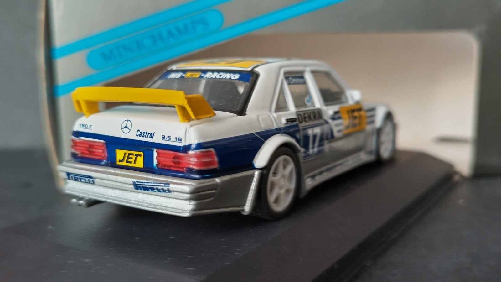 Mercedes Benz 190 Evo DTM Ms Jet Ommen Minichamps Pol, Auto, ., Nieuw, Ophalen of Verzenden