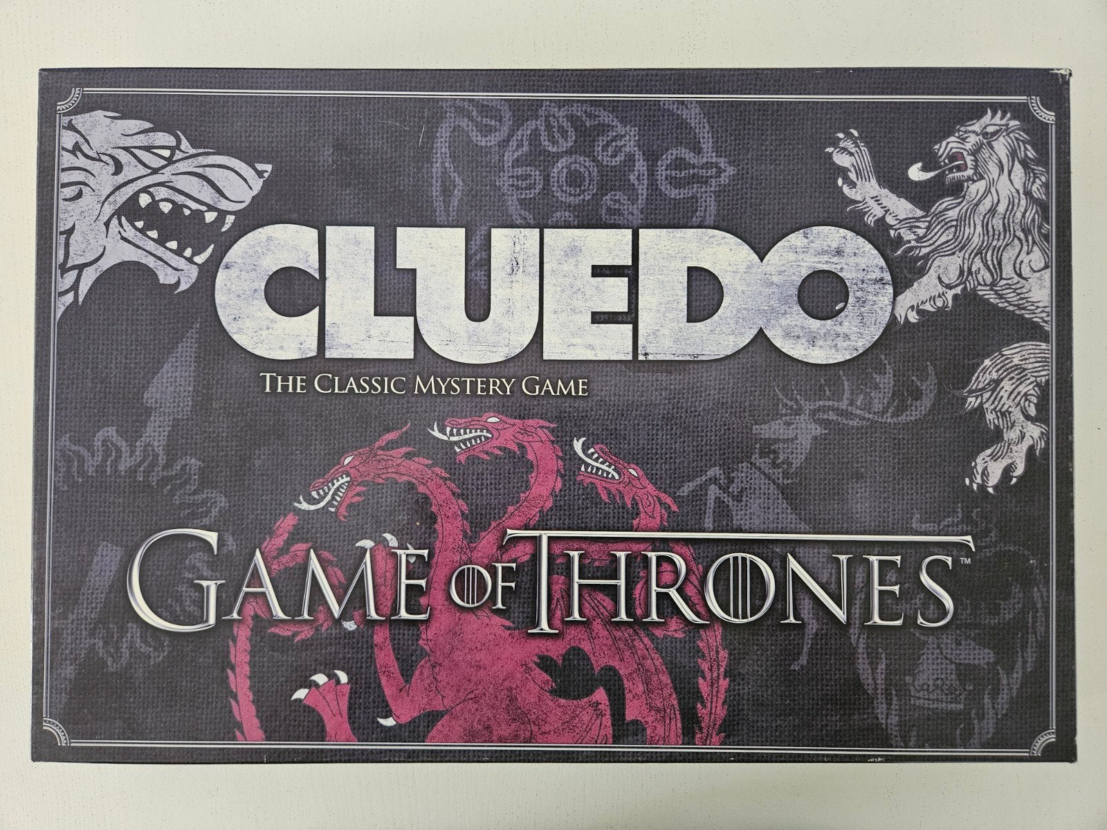 Cluedo Game of Thrones Bordspel - Zo goed als nieuw, Een of twee spelers, Ophalen of Verzenden, Zo goed als nieuw, Hasbro