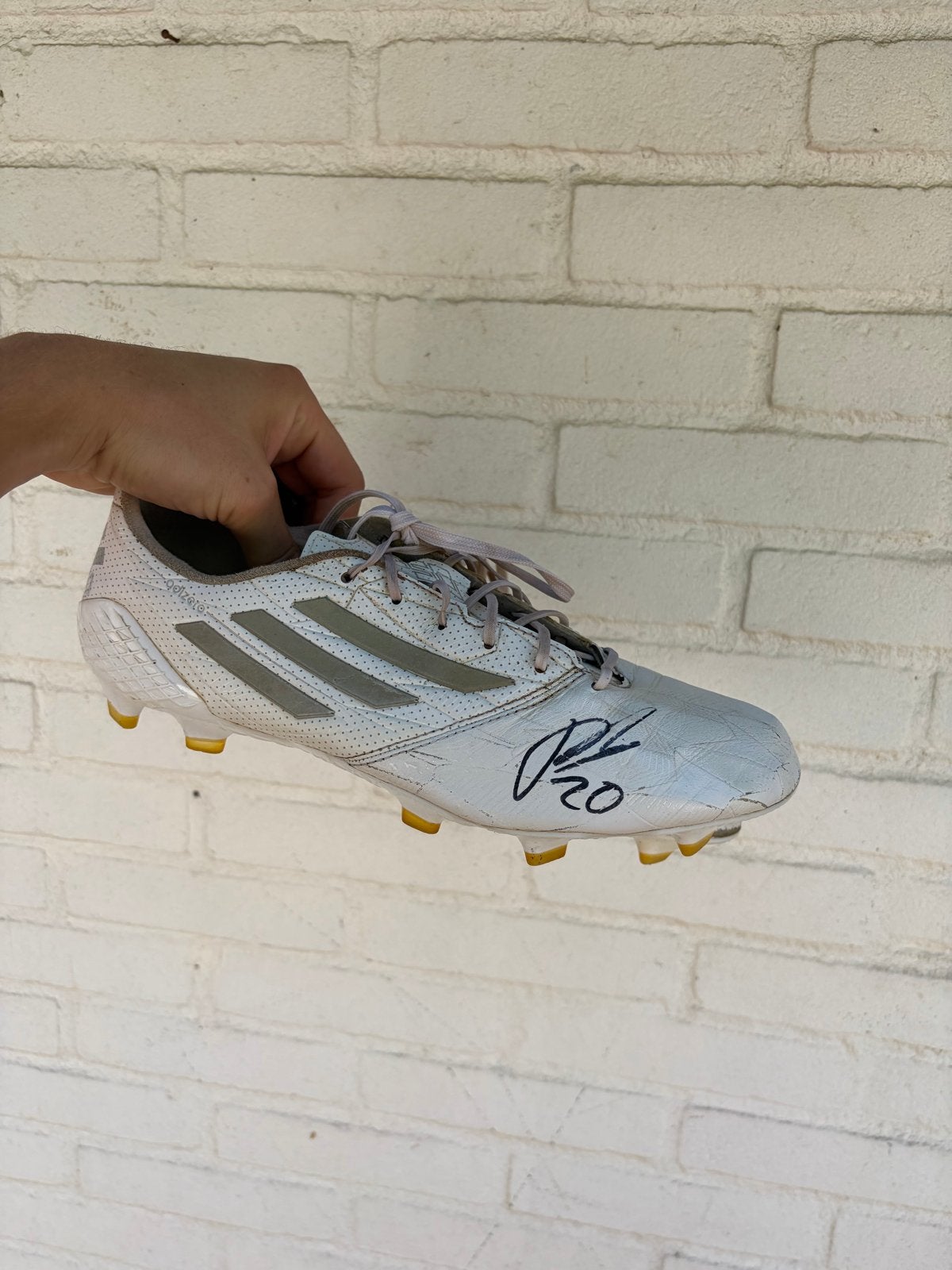 Adidas F50 Adizero Gedragen door Baku (Wolfsburg/Leipzig), Ophalen of Verzenden, Gebruikt, Schoenen