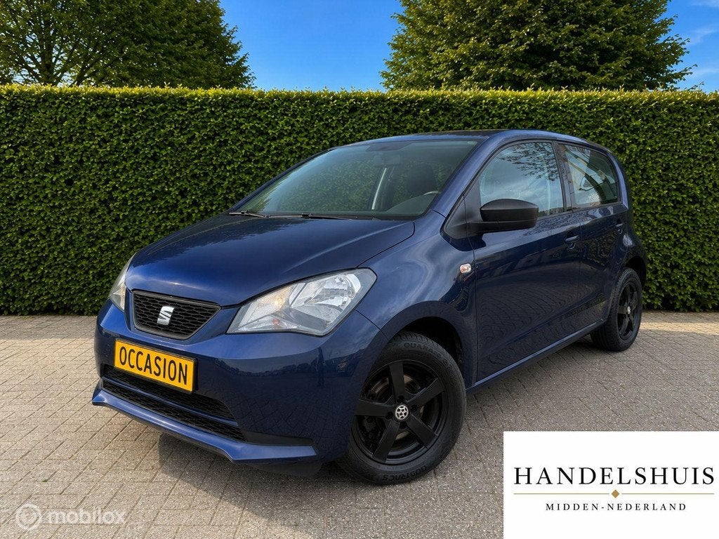Seat Mii 1.0 Airco 15" Velgen Elektrisch Pakket Bluetooth, Voorwielaandrijving, Stof, Gebruikt, 840 kg