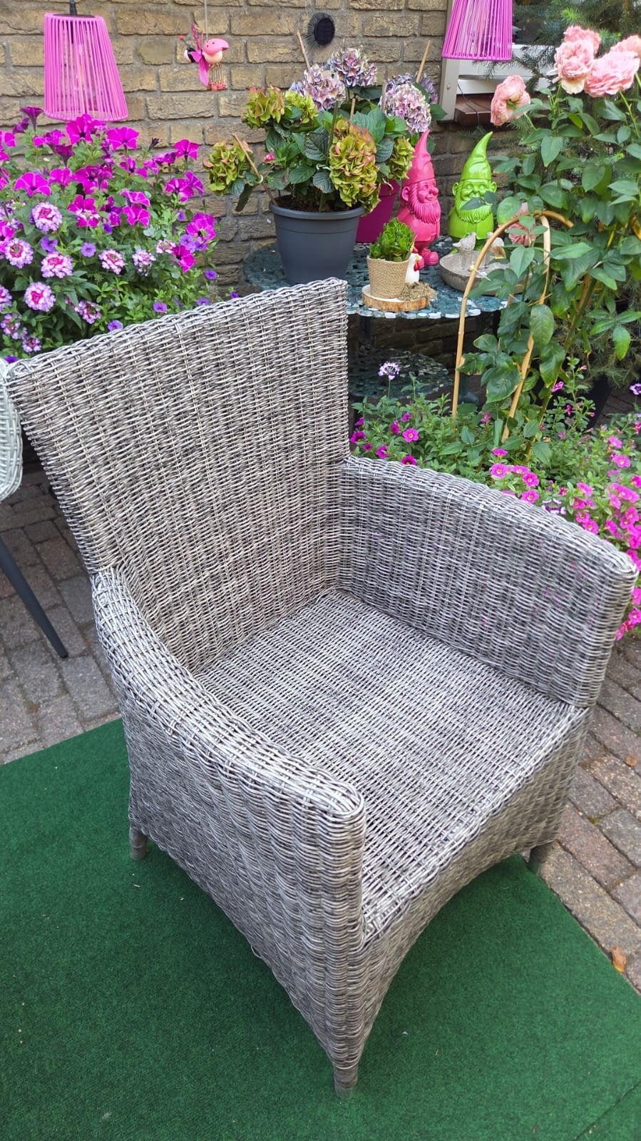 tuinstoelen incl kussens. GRATIS, Tuin en Terras, Ophalen, Zo goed als nieuw, Kunststof