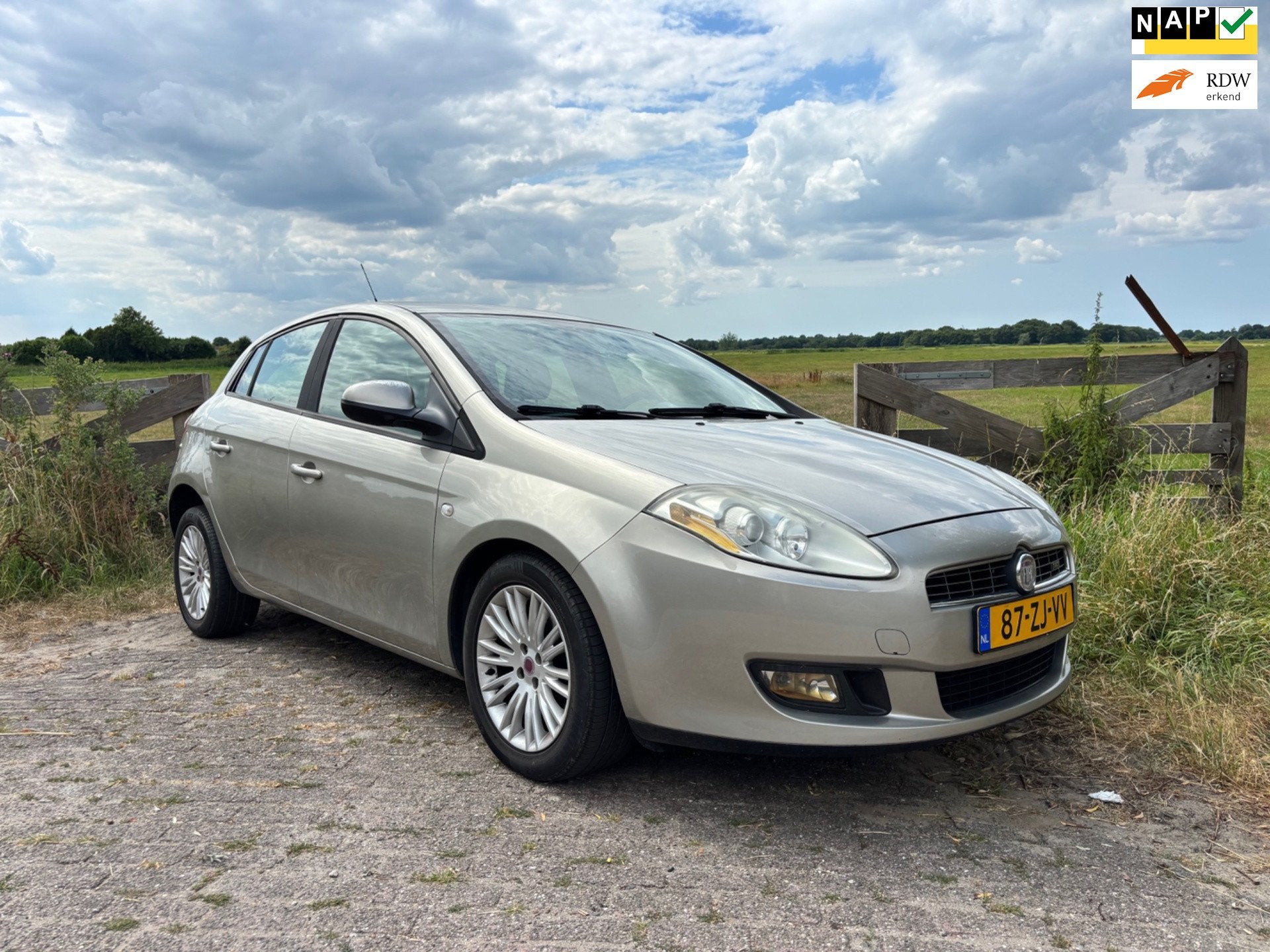 Fiat Bravo 1.4 T-Jet Corporate, Airco, Voorwielaandrijving, 15 km/l, Gebruikt, 4 cilinders