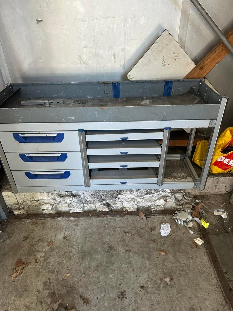 Bedrijfswageninrichting Sortimo, Ophalen, Gebruikt